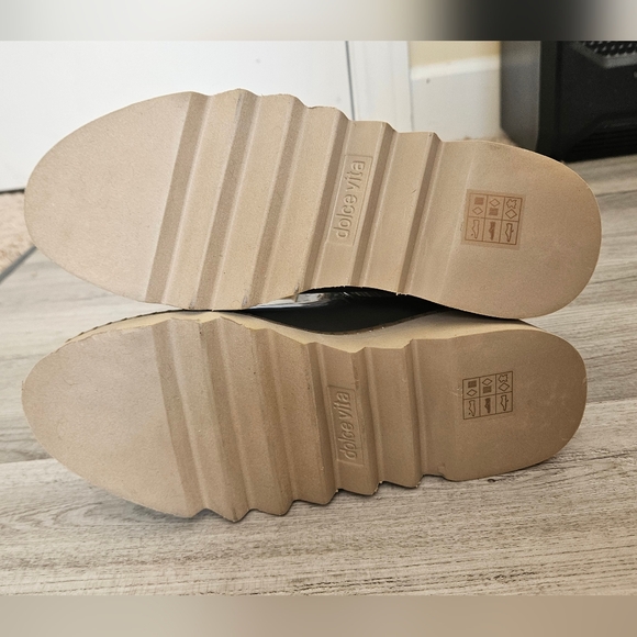 NWT Dolce Vita Tropic H20 Tan / Cream Rain Boots Womens Size 6 - Picture 6 of 12